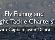 Fly Fishing and Light Tackle Charters with Captain Jason Dapra